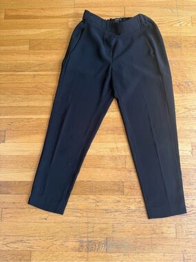 J Crew Black Tailored Ankle Pants